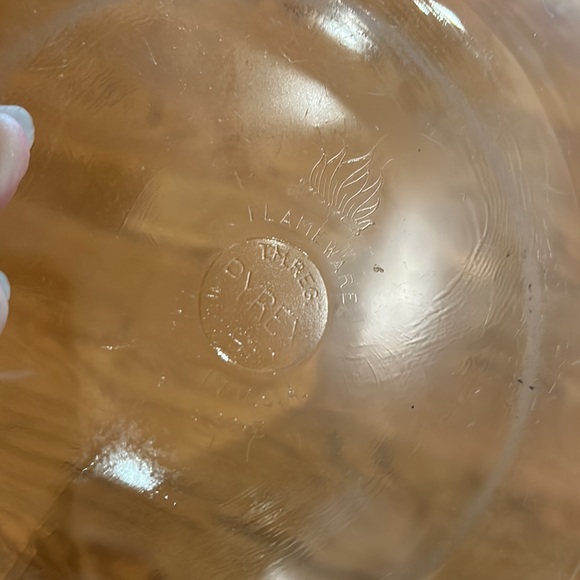 Vintage Pyrex Flameware Blue Bowl. 833-B - Picture 7 of 12